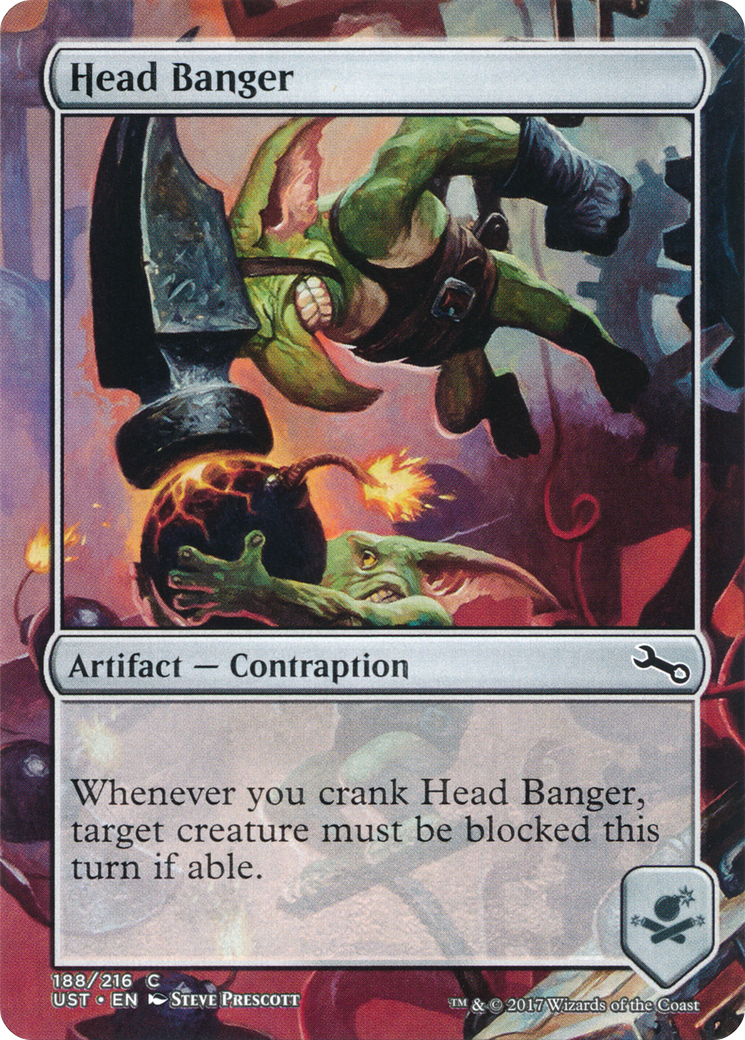 Head Banger (UST-188) - Feuille instable (sans bordure) 