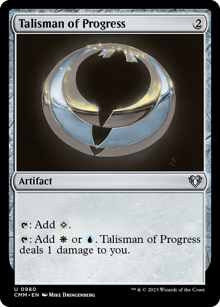 Talisman du Progrès (CMM-980) - Commander Masters 