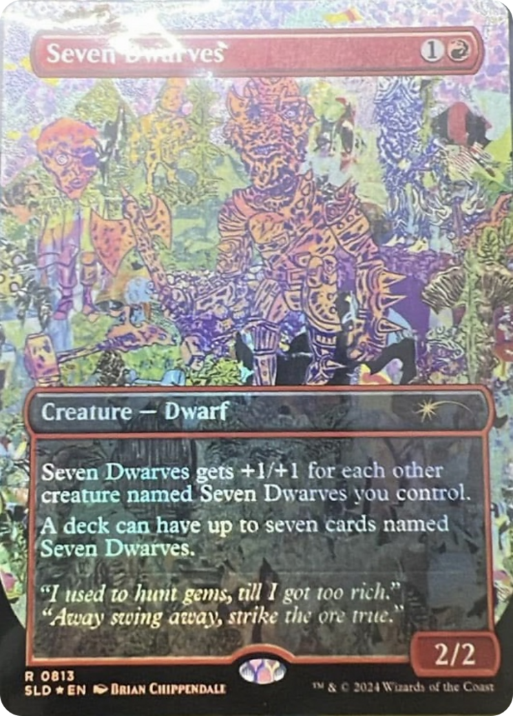 Seven Dwarves (SLD-813) - Secret Lair Drop (Borderless) Foil