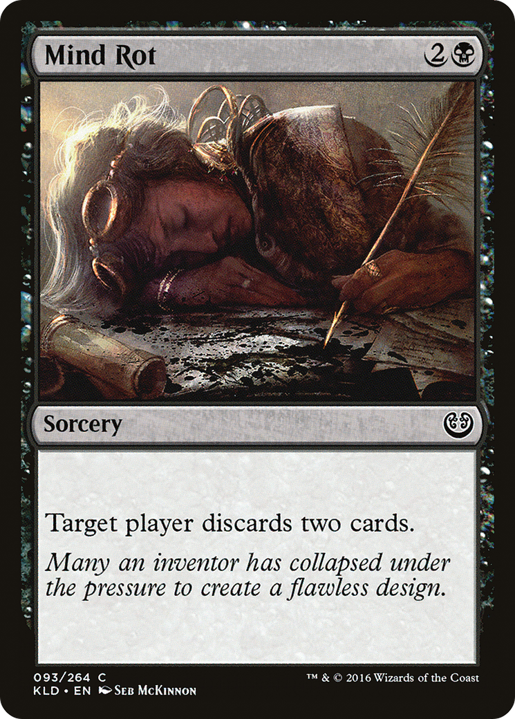 Pourriture mentale (KLD-093) - Feuille de Kaladesh 