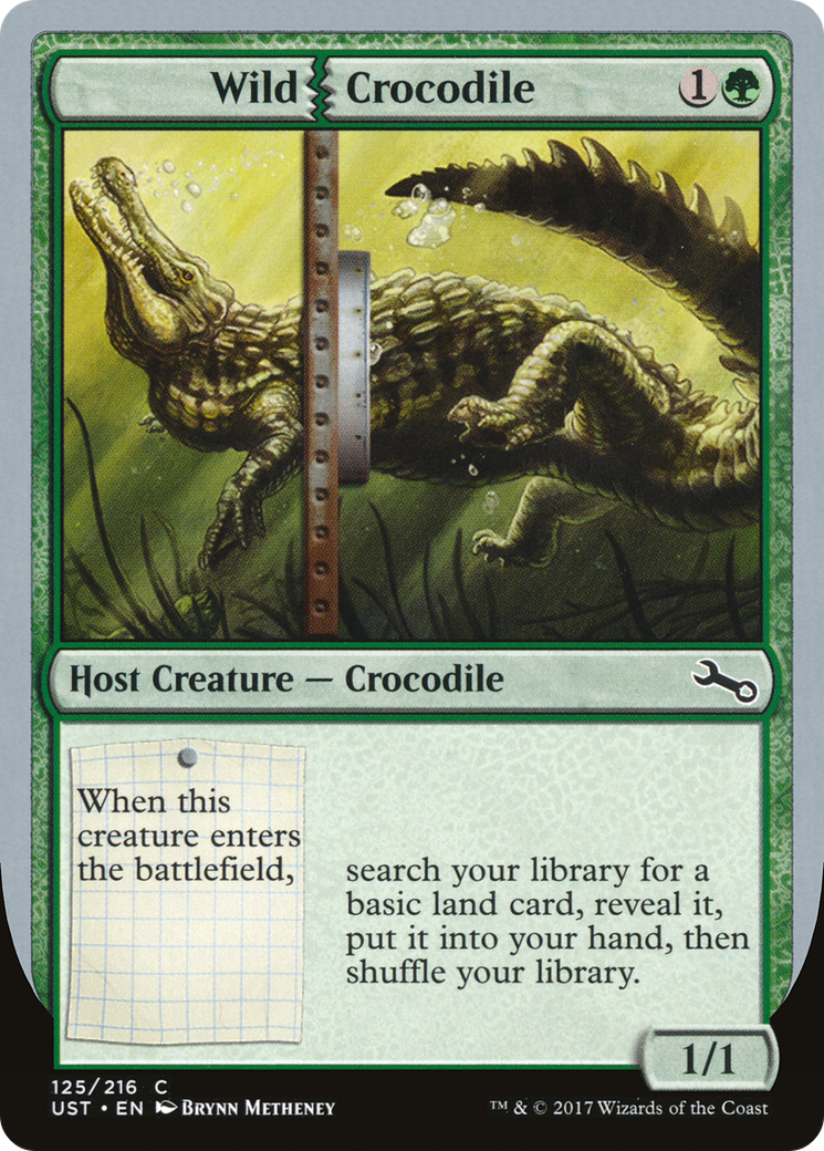 Crocodile sauvage (UST-125) - Instable 
