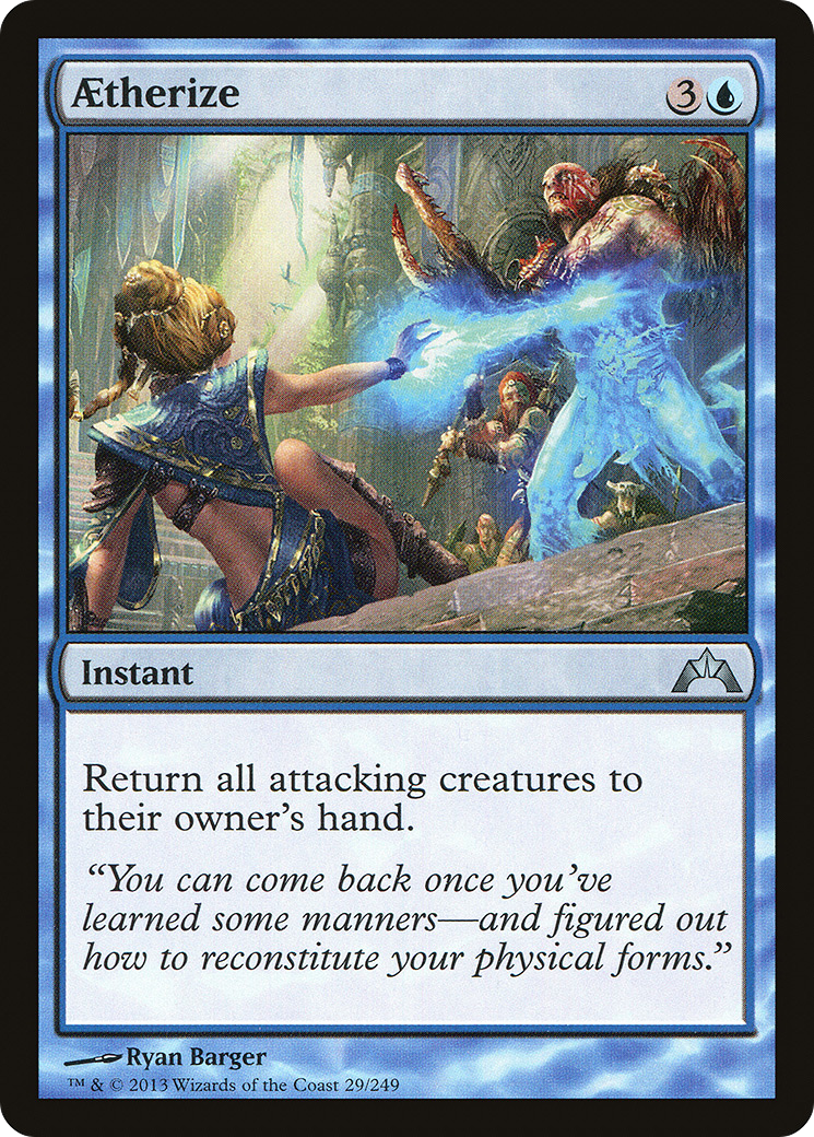 Aetherize (GTC-029) - Feuille Gatecrash 