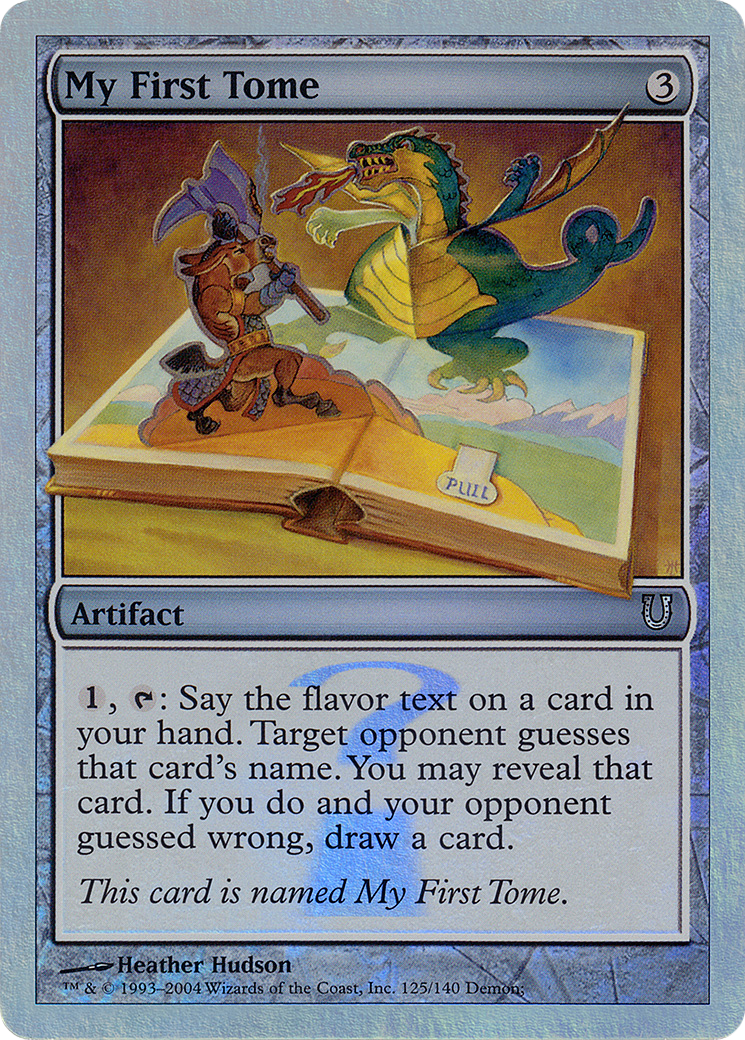 Mon premier tome (UNH-125★) - Unhinged Foil 