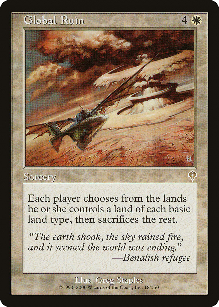 Ruine globale (INV-018) - Invasion 