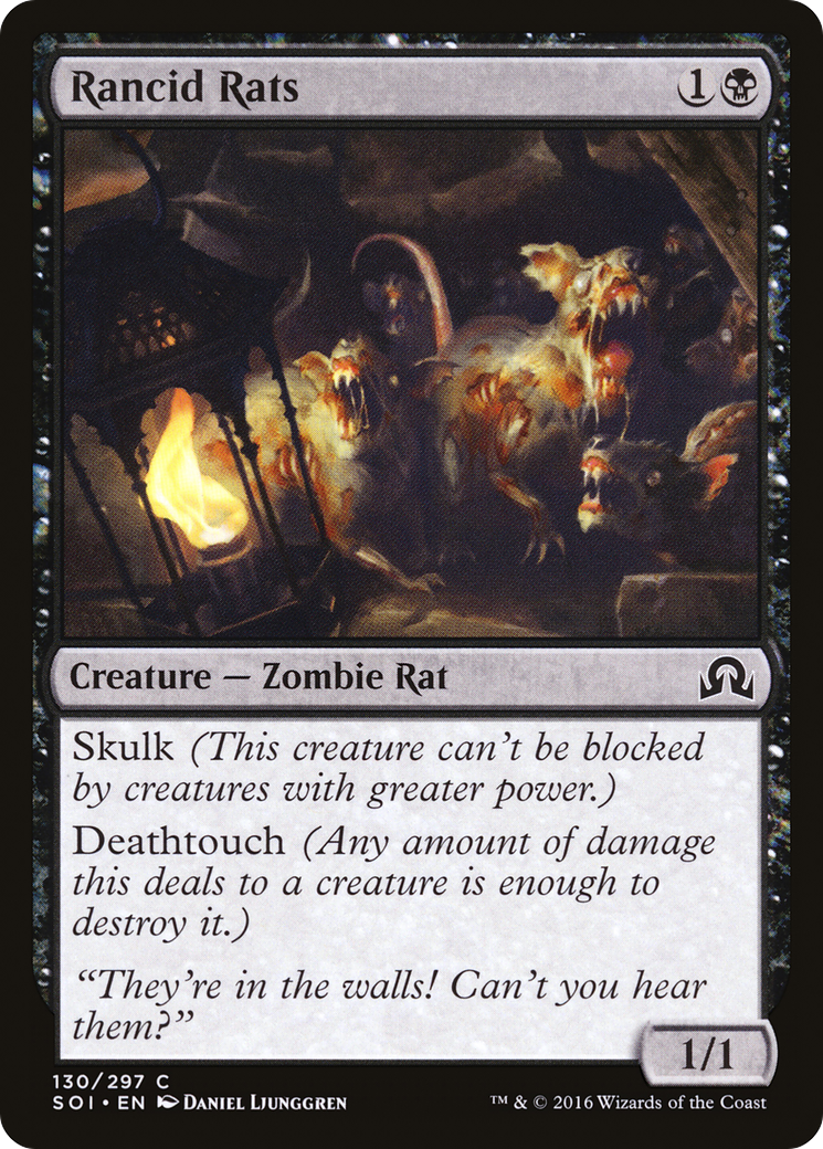 Rancid Rats (SOI-130) - Shadows over Innistrad