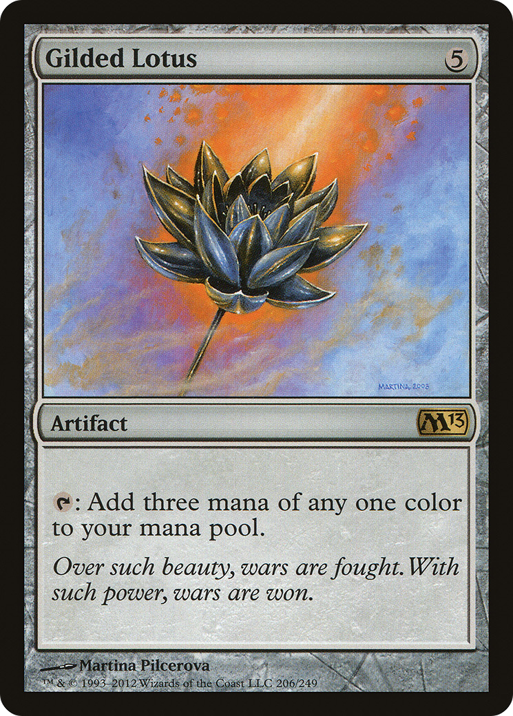 Lotus doré (M13-206) - Magic 2013 Foil 
