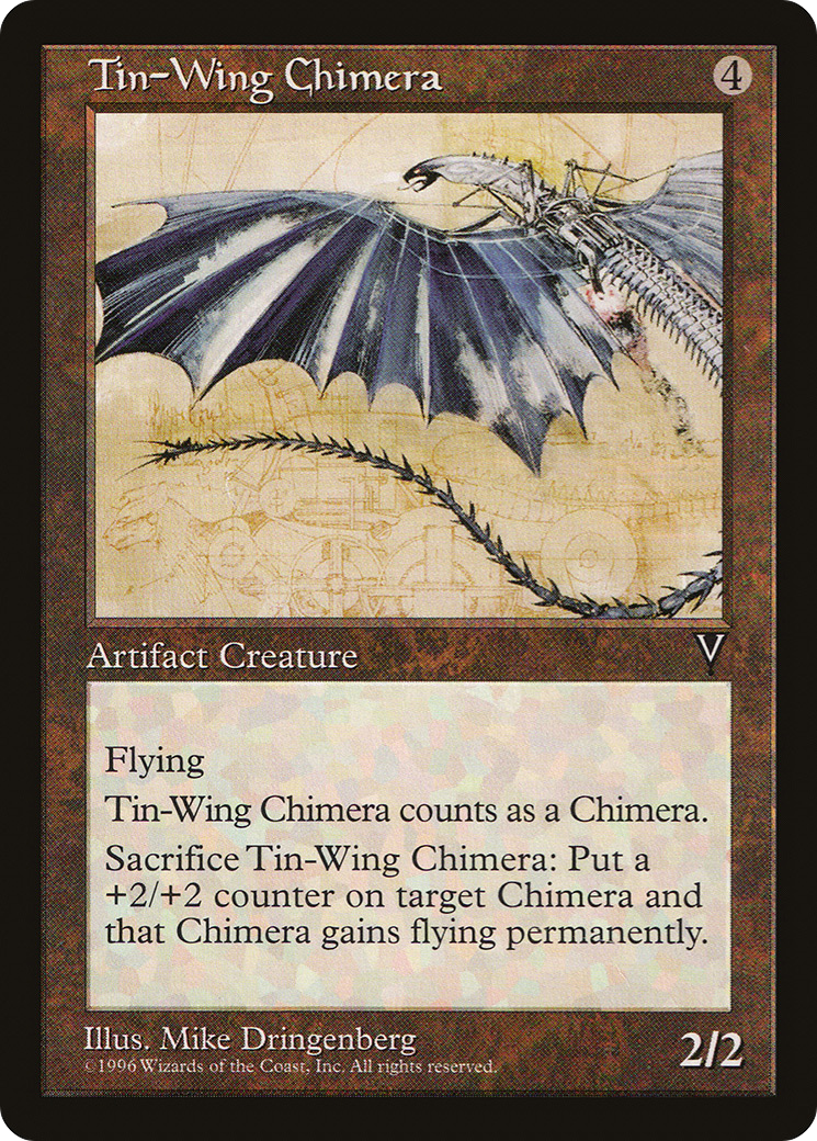 Chimère à ailes d'étain (VIS-157) - Visions 