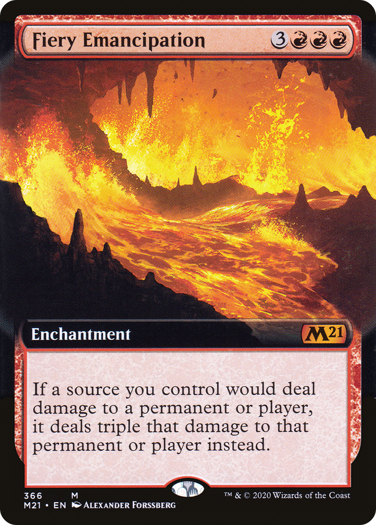 Émancipation ardente (M21-366) - Coffret de base 2021 : (Extended Art) Foil
