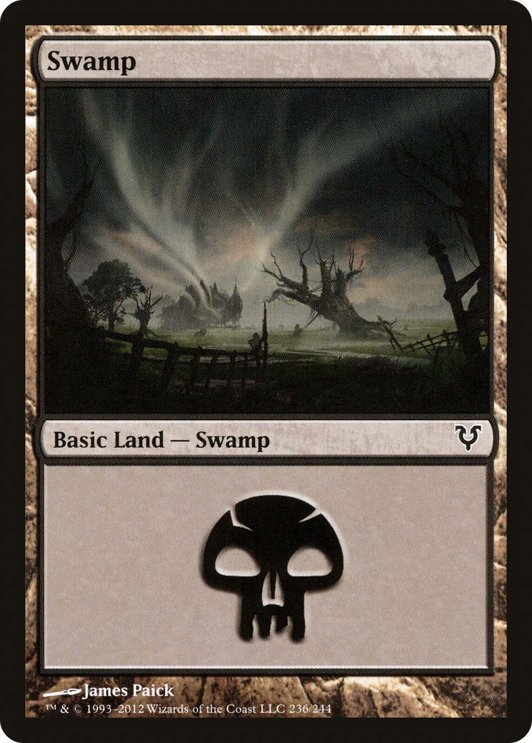 Swamp (236) (AVR-236) - Avacyn Restored Foil