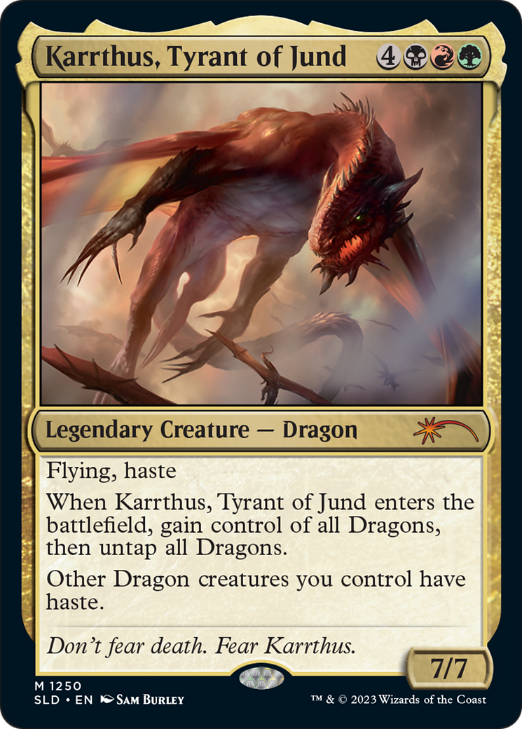 Karrthus, Tyrant of Jund (SLD-1250) - Secret Lair Drop