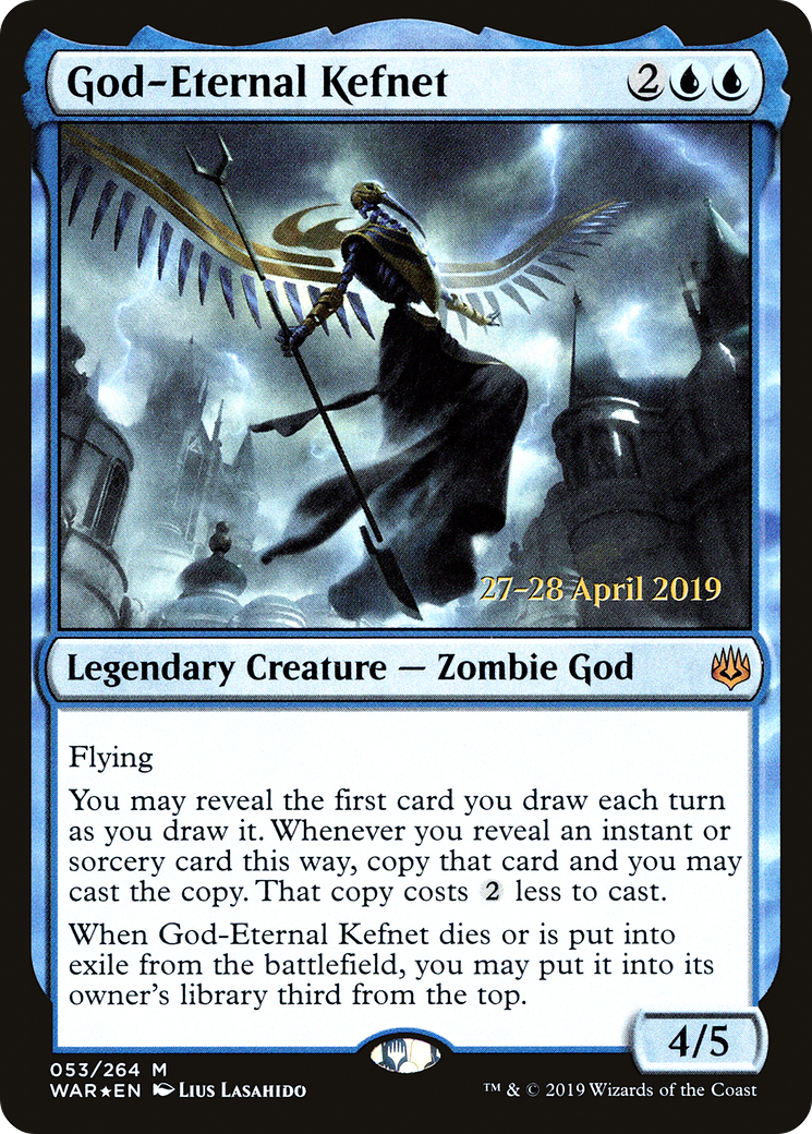 God-Eternal Kefnet (PRE-053) - War of the Spark Promos Foil