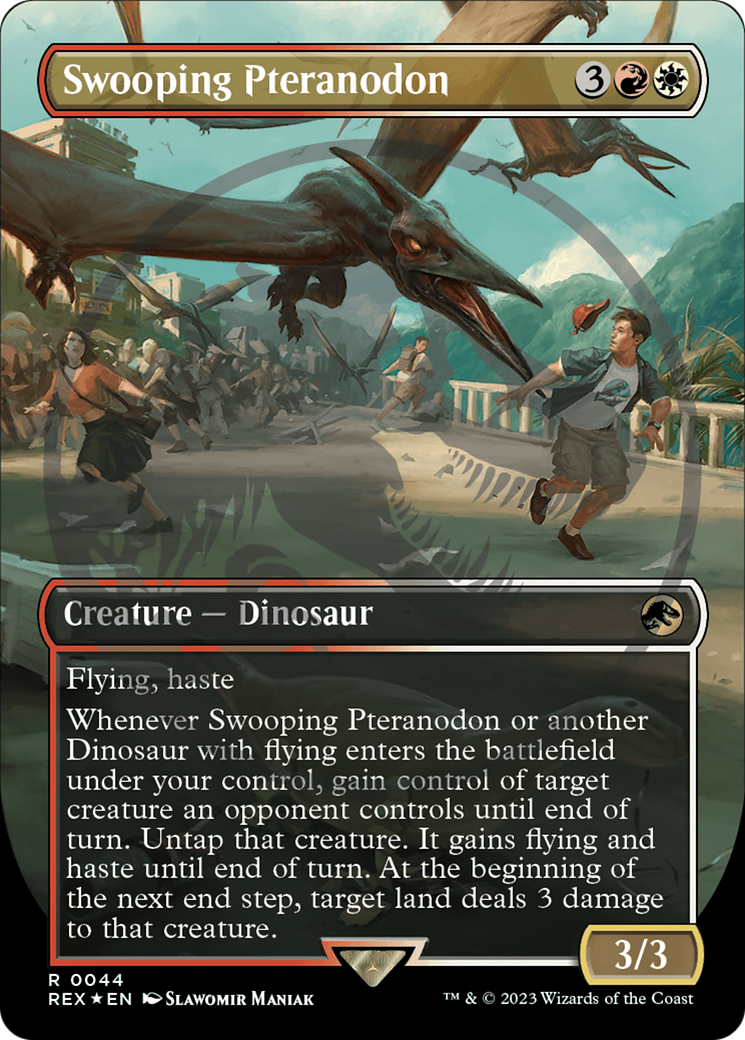 Ptéranodon plongeant (REX-044) - Collection Jurassic World (sans bordure) 