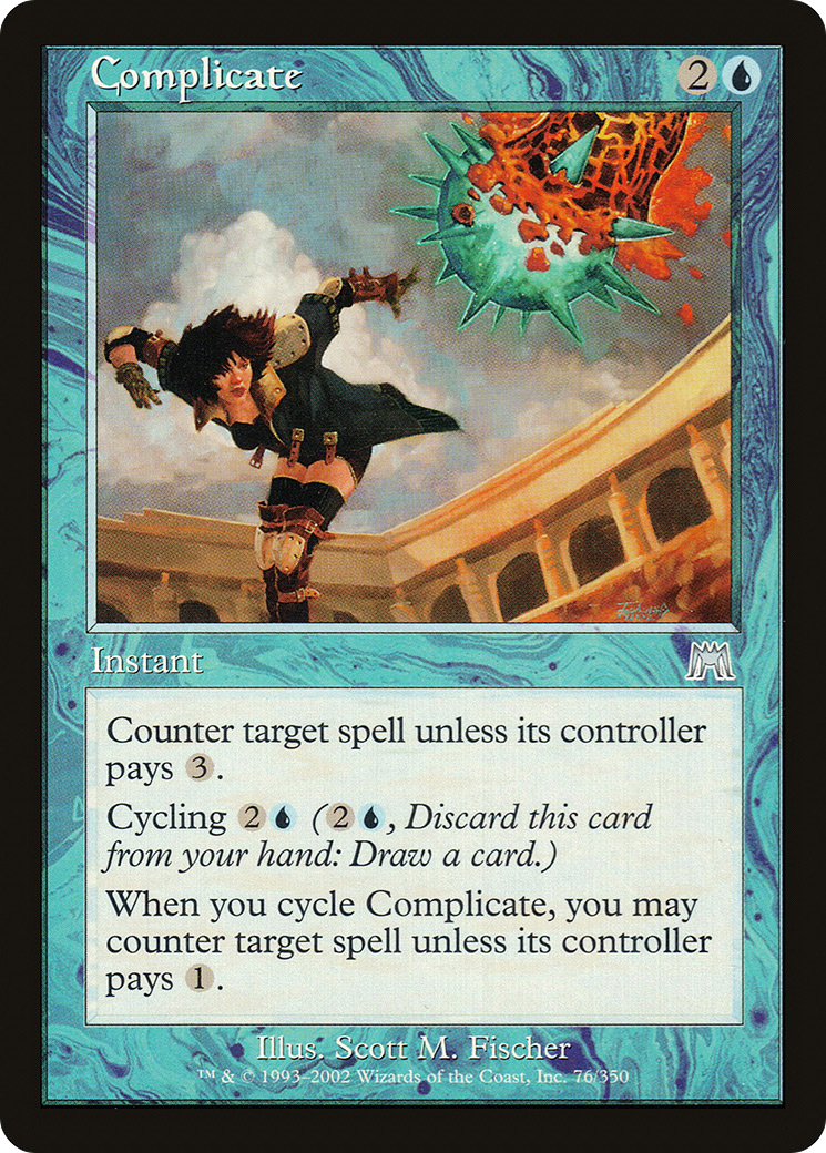 Complicate (ONS-076) - Onslaught Foil 