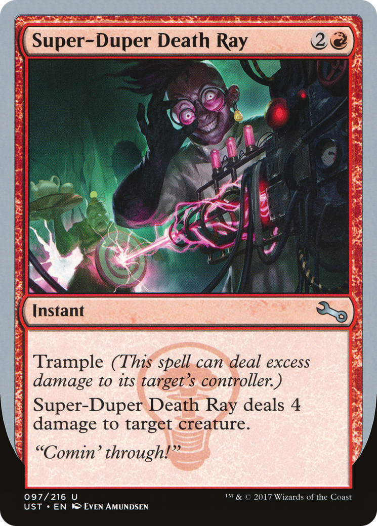 Super-Duper Rayon de la Mort (UST-097) - Instable 