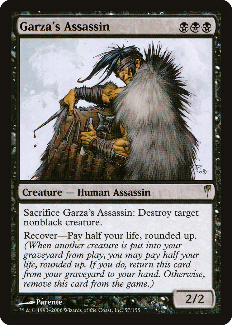 L'Assassin de Garza (CSP-057) - Coldsnap Foil 