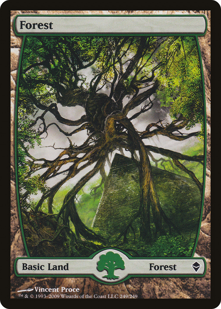 Forêt (ZEN-249) - Feuille de Zendikar 