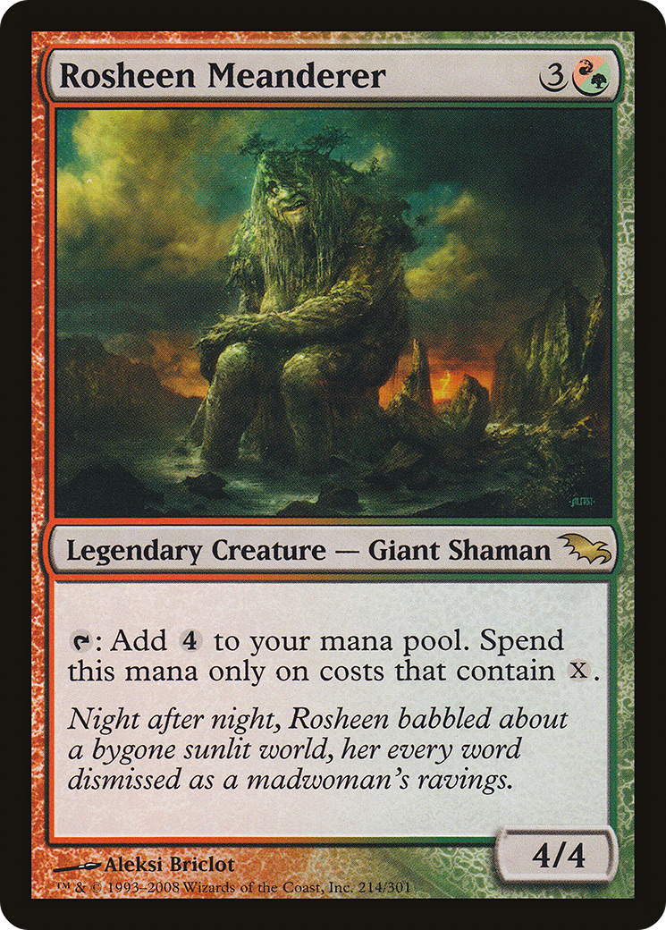 Rosheen Meanderer (SHM-214) - Feuille Shadowmoor 