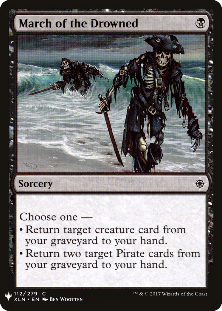 March of the Drowned (LIST-XLN-112) - The List