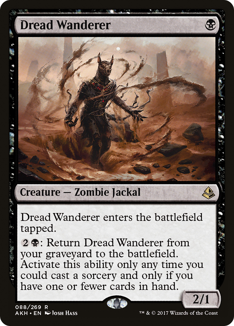Dread Wanderer (AKH-088) - Feuille d'Amonkhet 