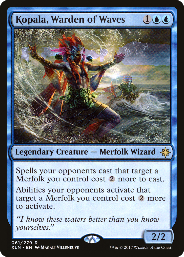Kopala, Warden of Waves (XLN-061) - Ixalan
