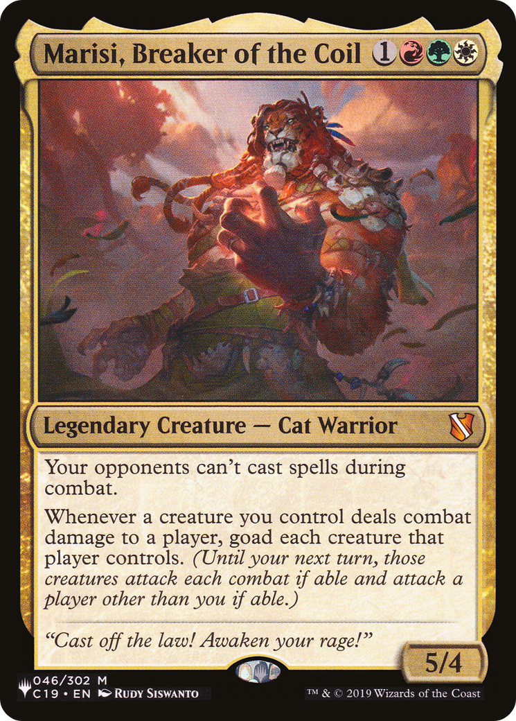 Marisi, Breaker of the Coil (LIST-C19-46) - The List