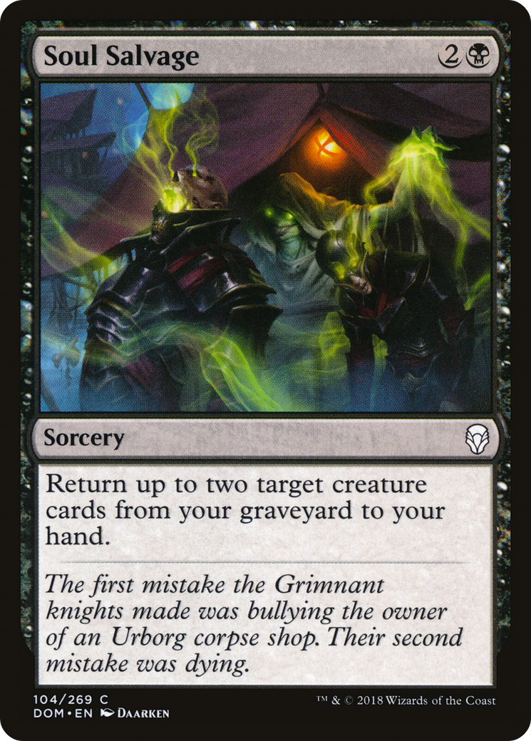 Récupération d'âme (DOM-104) - Dominaria 