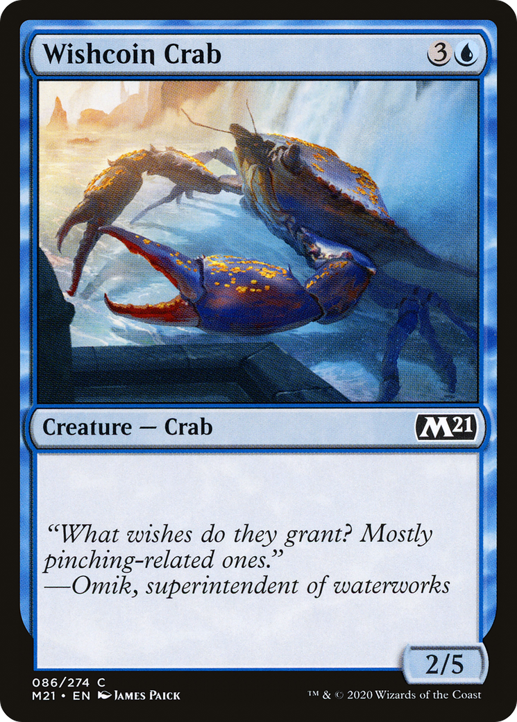 Wishcoin Crab (M21-086) - Core Set 2021