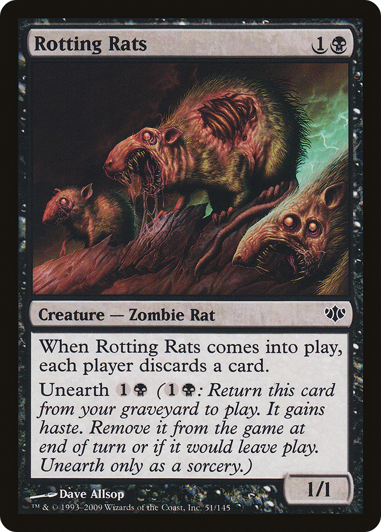 Rats en décomposition (CON-051) - Conflux Foil