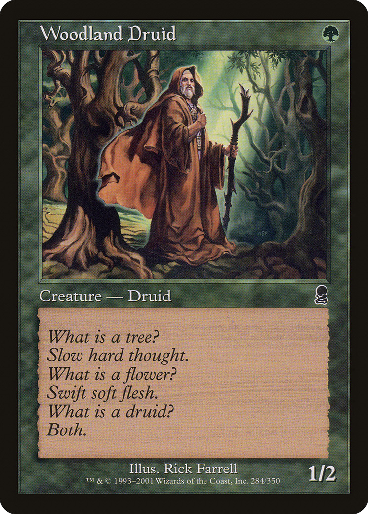 Woodland Druid (ODY-284) - Odyssey Foil