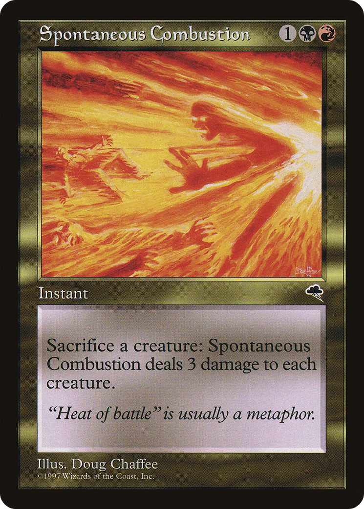 Combustion spontanée (TMP-273) - Tempête 