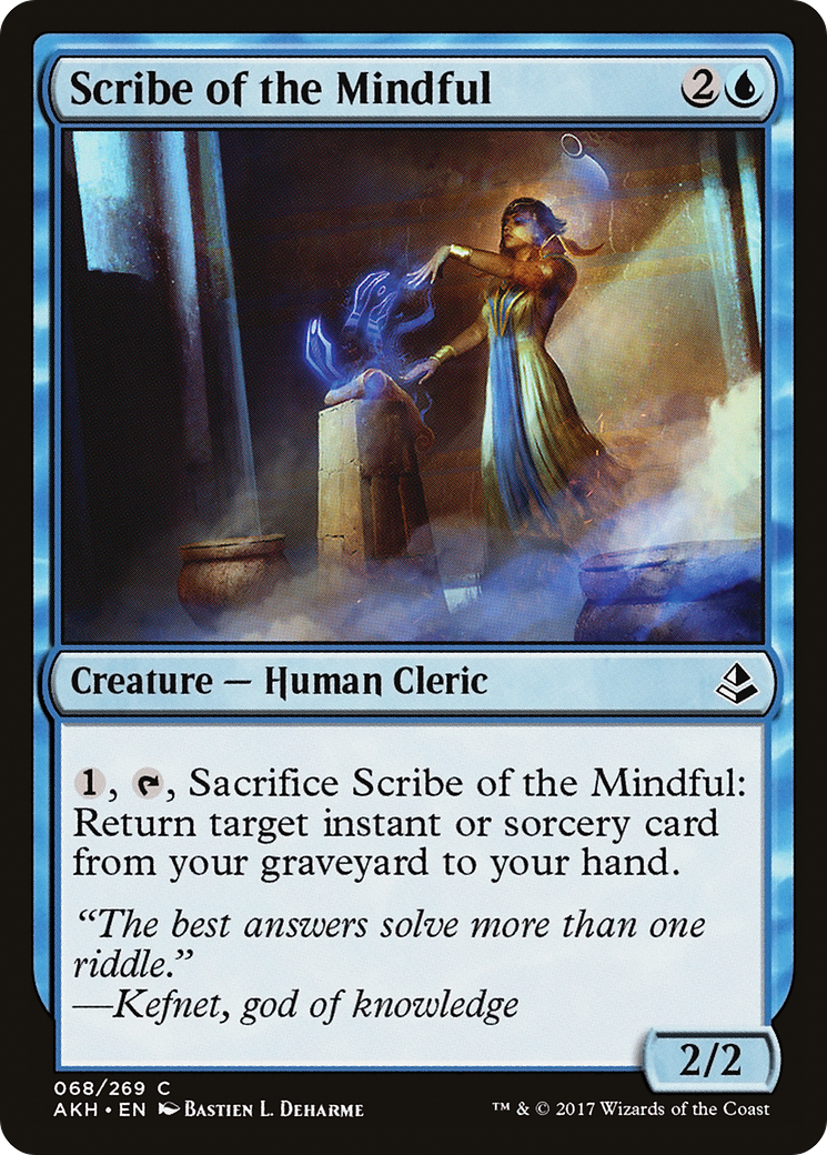 Scribe de l'Attention (AKH-068) - Amonkhet 