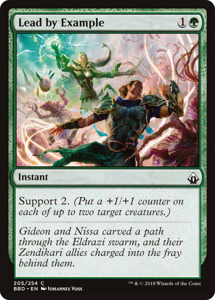 Montrer l'exemple (BBD-205) - Battlebond Foil 