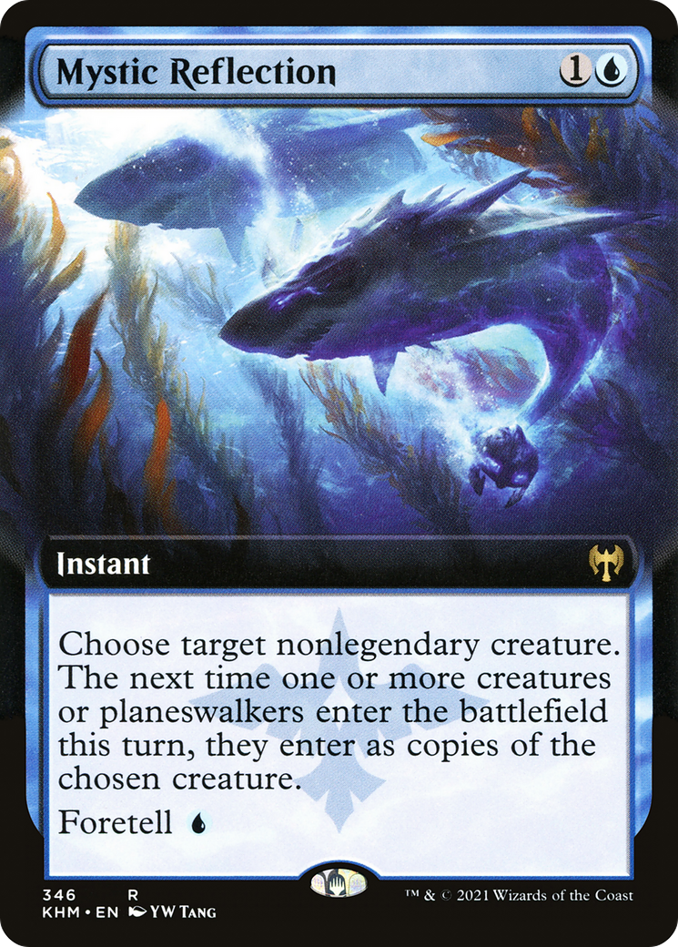 Réflexion mystique (KHM-346) - Kaldheim : (Extended Art) 