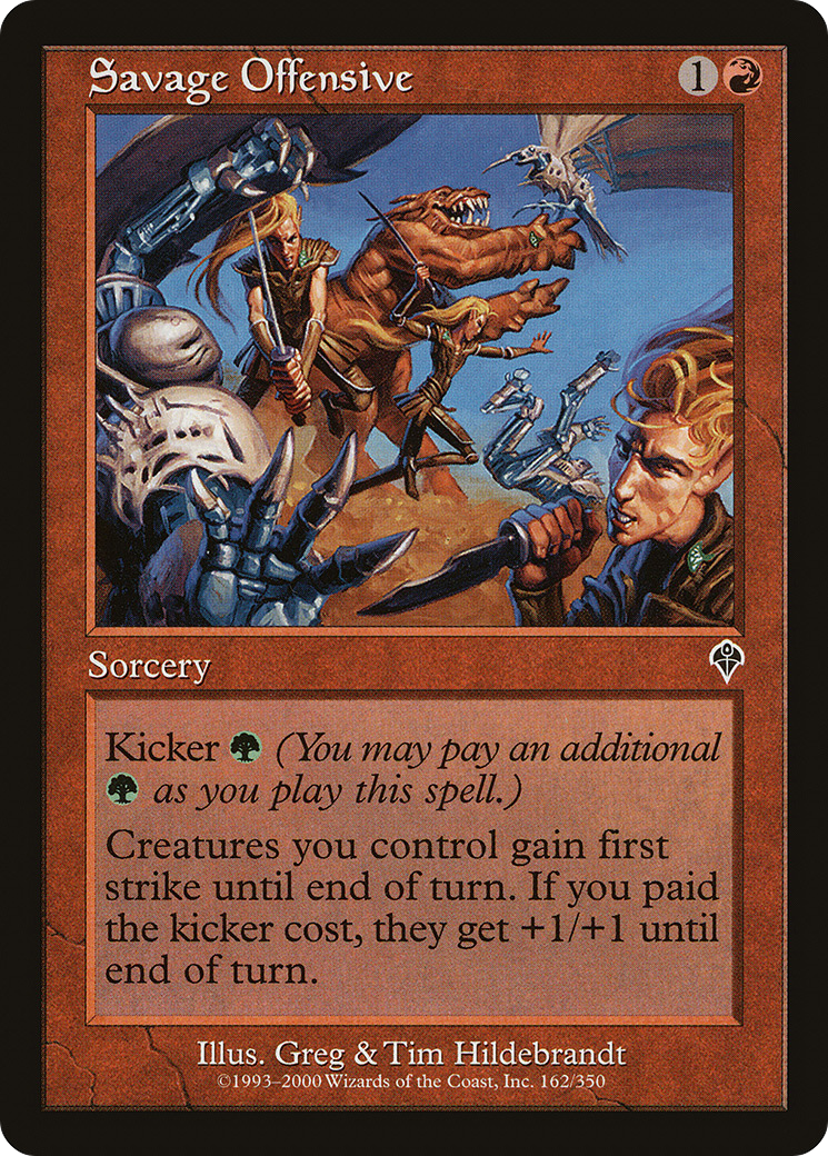 Offensive sauvage (INV-162) - Invasion 