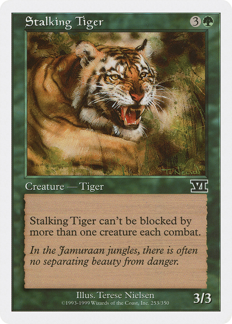 Stalking Tiger (6ED-253) - Sixième édition classique