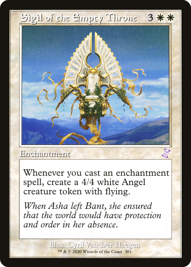 Sceau du Trône Vide (TSR-301) - Time Spiral Remastered Foil 