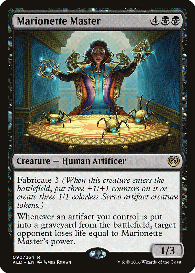 Maître des marionnettes (KLD-090) - Kaladesh Foil