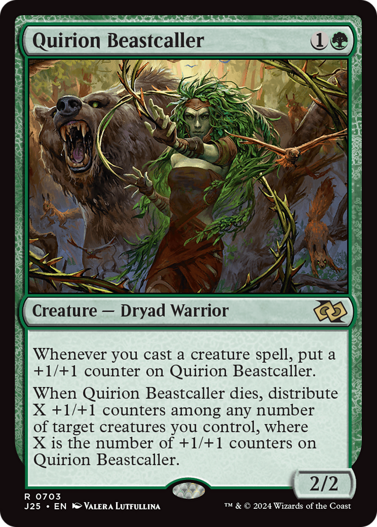 Quirion Beastcaller (J25-703) - Foundations Jumpstart