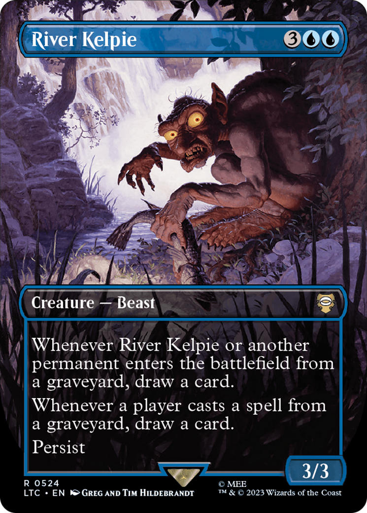 Rivière Kelpie (LTC-524) - Tales of Middle-earth Commander (Borderless) Foil 