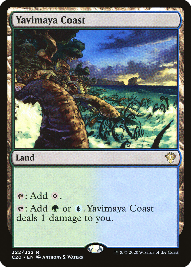 Yavimaya Coast (C20-322) - Commander 2020