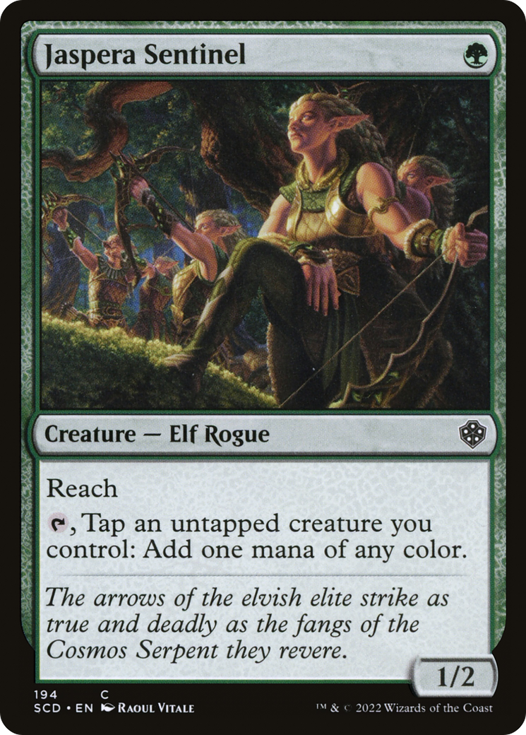 Sentinelle Jaspera (SCD-194) - Decks de commandant de départ 