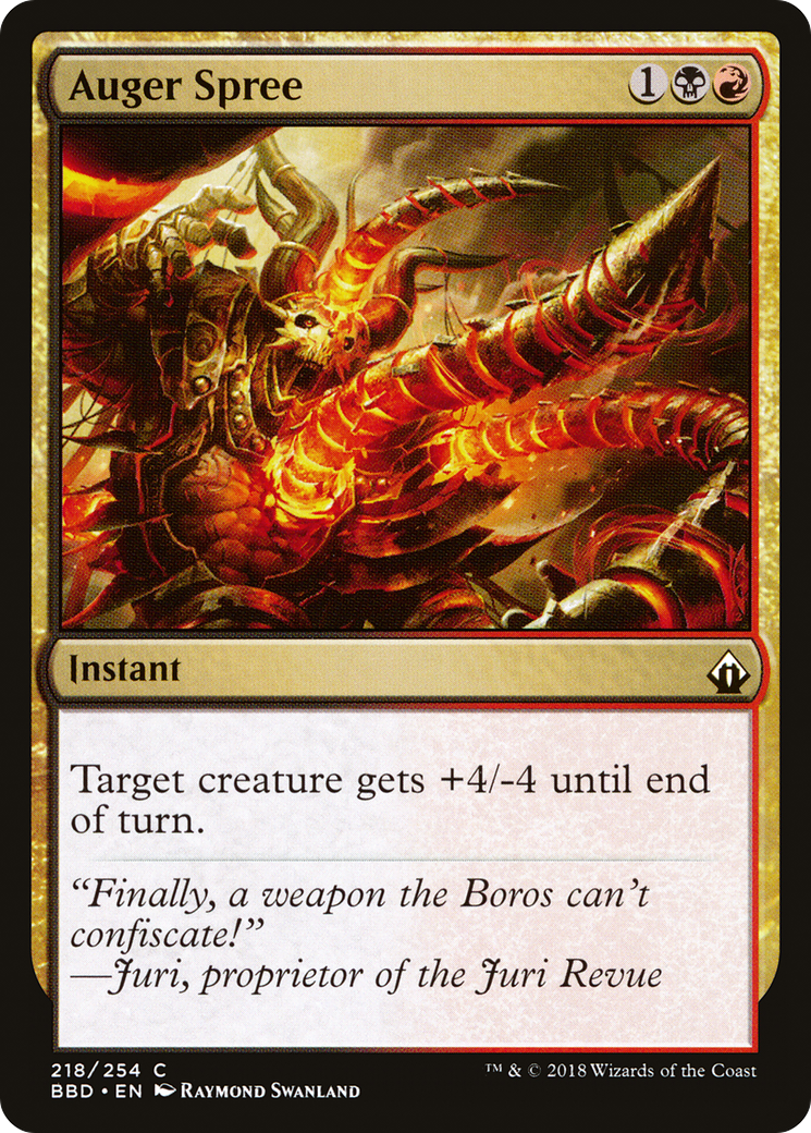 Auger Spree (BBD-218) - Battlebond