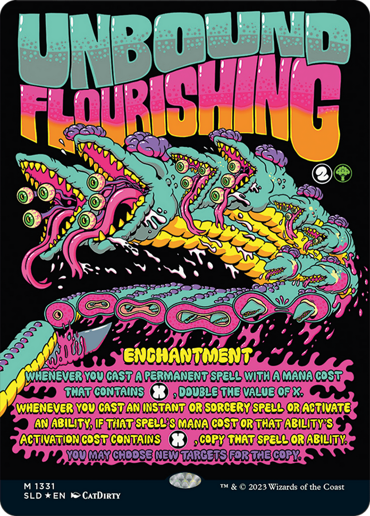 Fleurissement sans limite (SLD-1331) - Goutte de Secret Lair (sans bordure) 