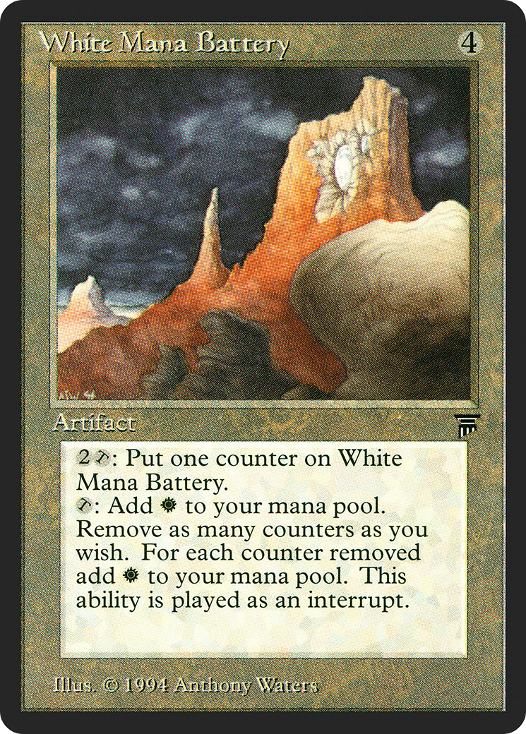 White Mana Battery (LEG-299) - Legends