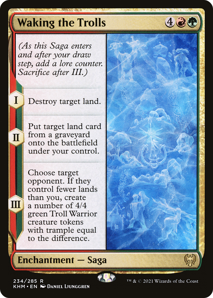 Le réveil des trolls (KHM-234) - Kaldheim Foil 