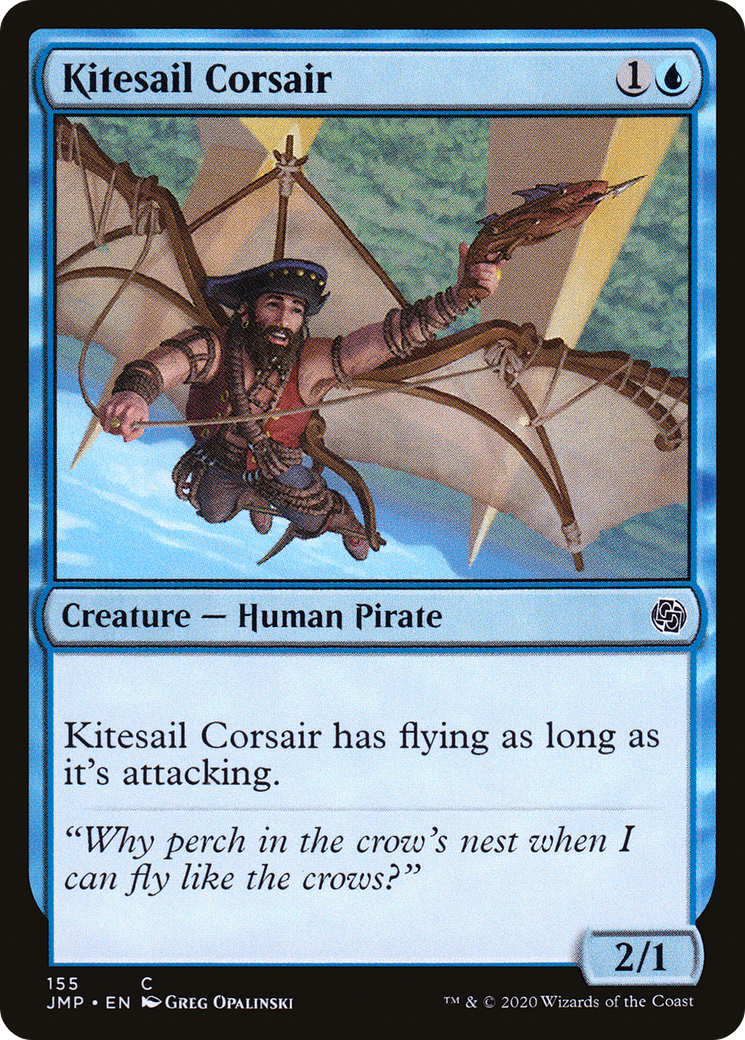 Kitesail Corsair (JMP-155) - Bon départ 