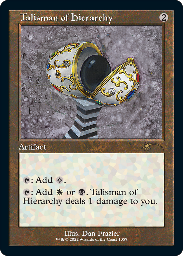 Talisman of Hierarchy (Retro Frame) (SLD-1057) - Secret Lair Drop