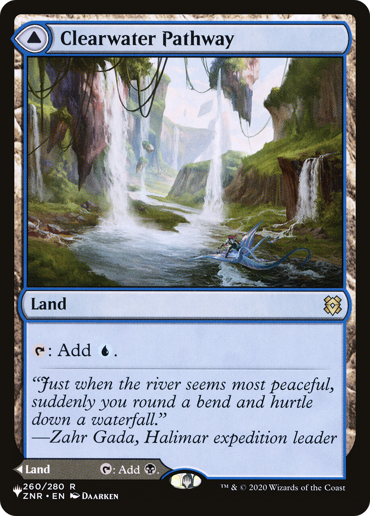 Sentier Clearwater // Sentier Murkwater (PLST-ZNR-260) - La liste 