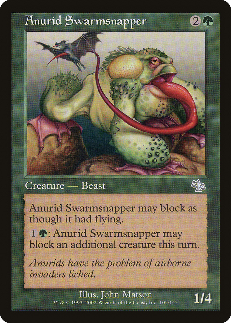 Anurid Swarmsnapper (JUD-105) - Jugement Foil 
