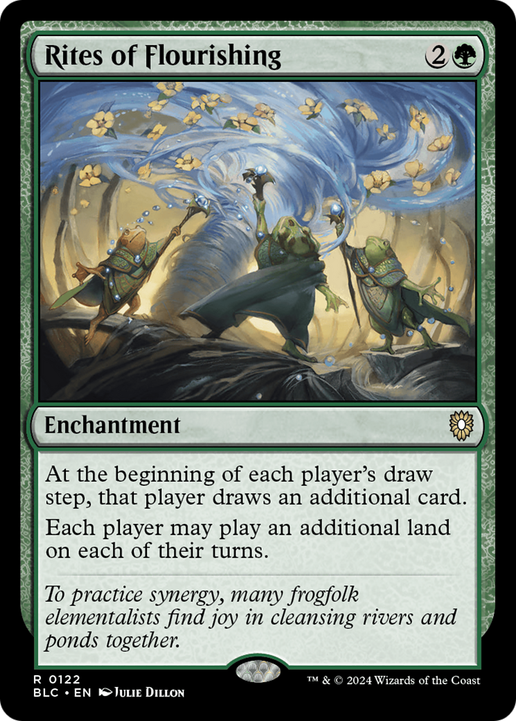 Rites of Flourishing (BLC-122) - Bloomburrow Commander